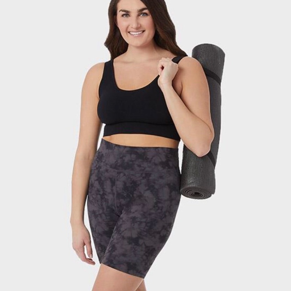 Ultra-Stretch Bike Short in Stone Tie Dye